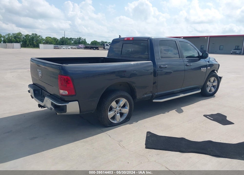 2019 RAM 1500 CLASSIC BIG HORN 4X2 6'4 BOX VIN: 1C6RR6TT7KS593750