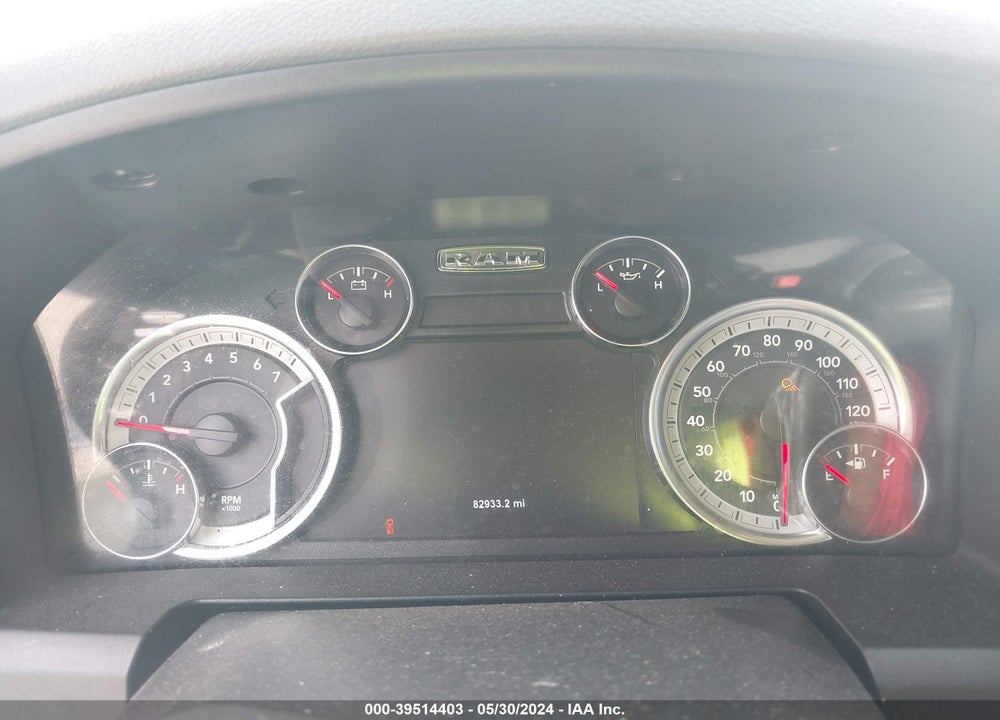 2019 RAM 1500 CLASSIC BIG HORN 4X2 6'4 BOX VIN: 1C6RR6TT7KS593750