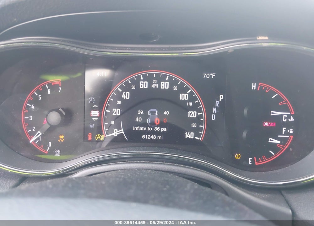 2018 DODGE DURANGO GT RWD VIN: 1C4RDHDG2JC327887