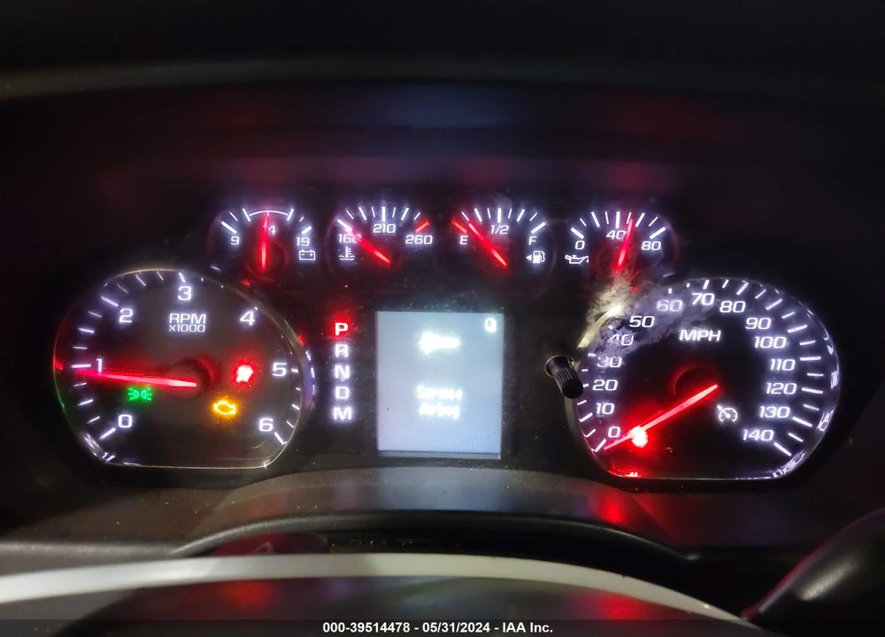 2016 CHEVROLET SILVERADO 1500 CUSTOM VIN: 1GCVKPEH9GZ395504