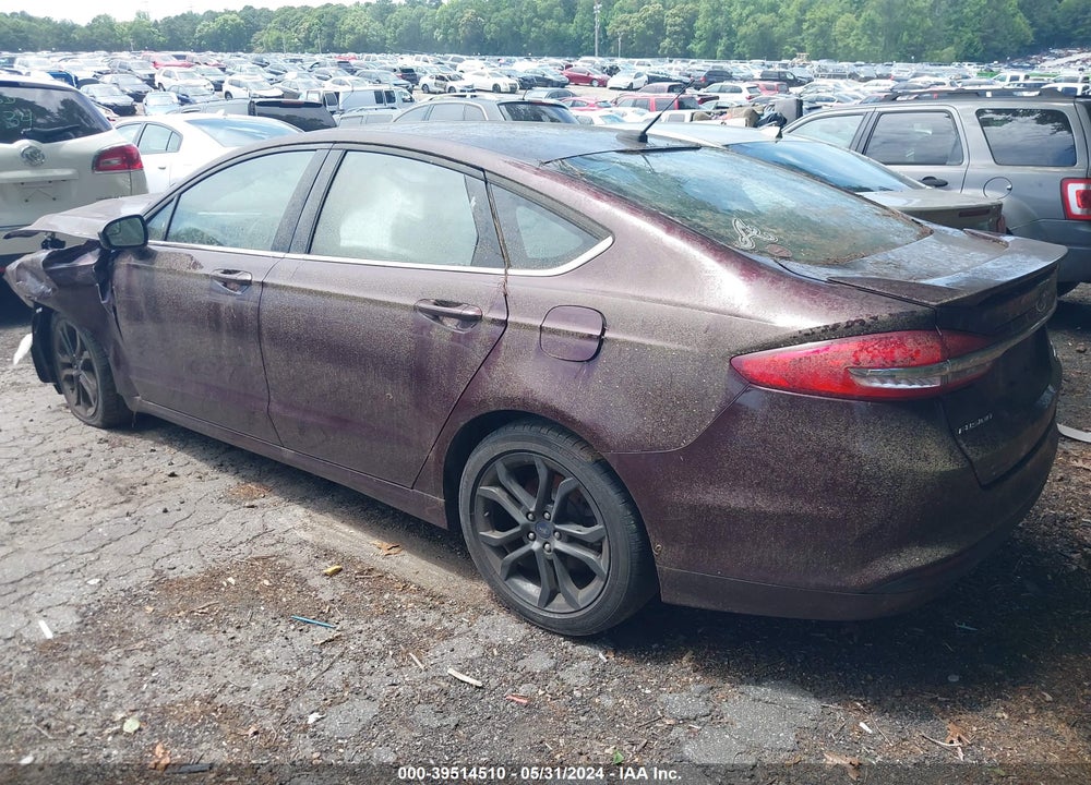 2018 FORD FUSION SE VIN: 3FA6P0HD3JR265418
