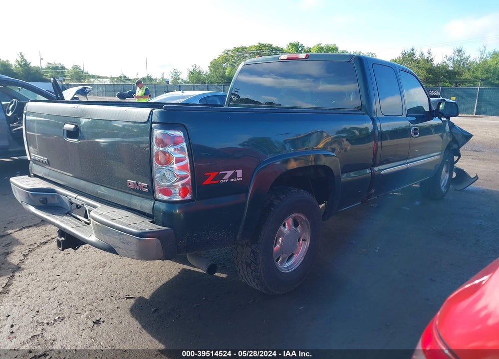 2003 GMC SIERRA 1500 SLE VIN: 1GTEK19T93E154426