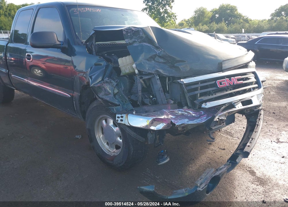 2003 GMC SIERRA 1500 SLE VIN: 1GTEK19T93E154426