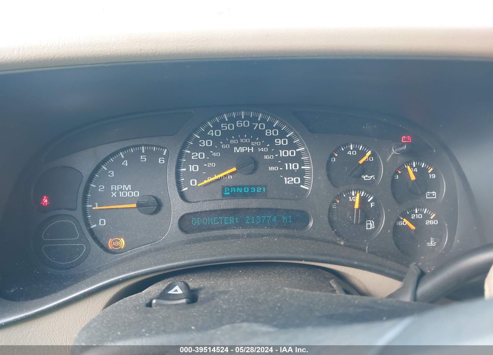 2003 GMC SIERRA 1500 SLE VIN: 1GTEK19T93E154426