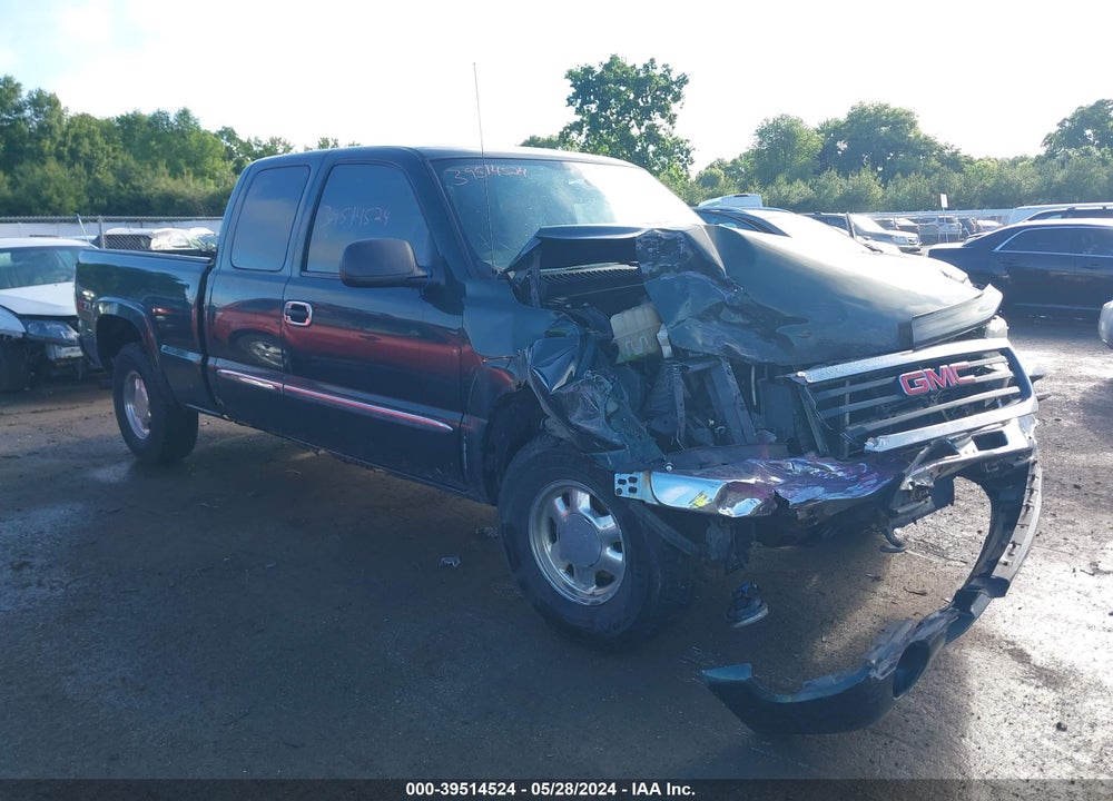 2003 GMC SIERRA 1500 SLE VIN: 1GTEK19T93E154426