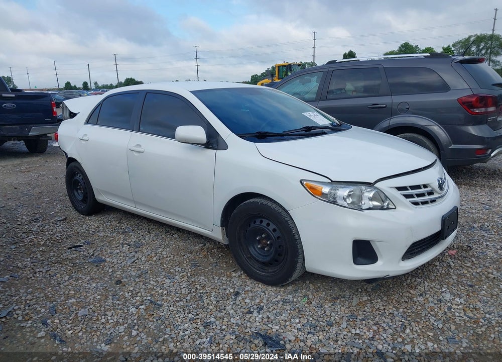2013 TOYOTA COROLLA LE VIN: 2T1BU4EEXDC081125