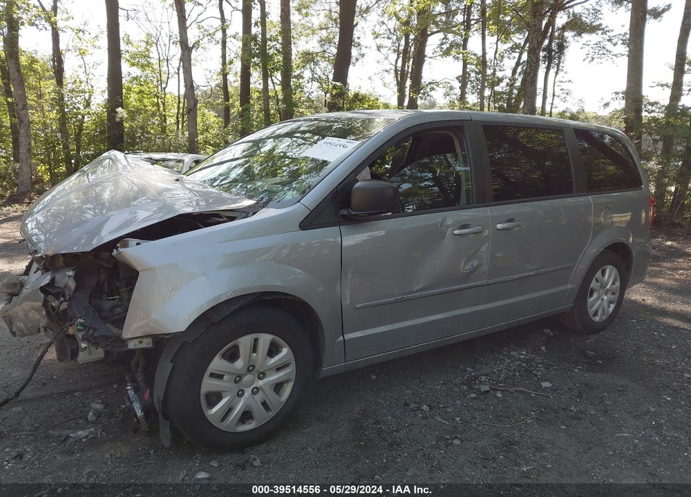 2015 DODGE GRAND CARAVAN SE VIN: 2C4RDGBG2FR660246