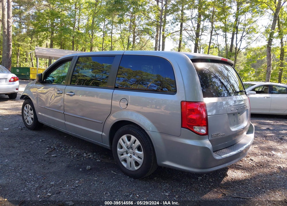 2015 DODGE GRAND CARAVAN SE VIN: 2C4RDGBG2FR660246
