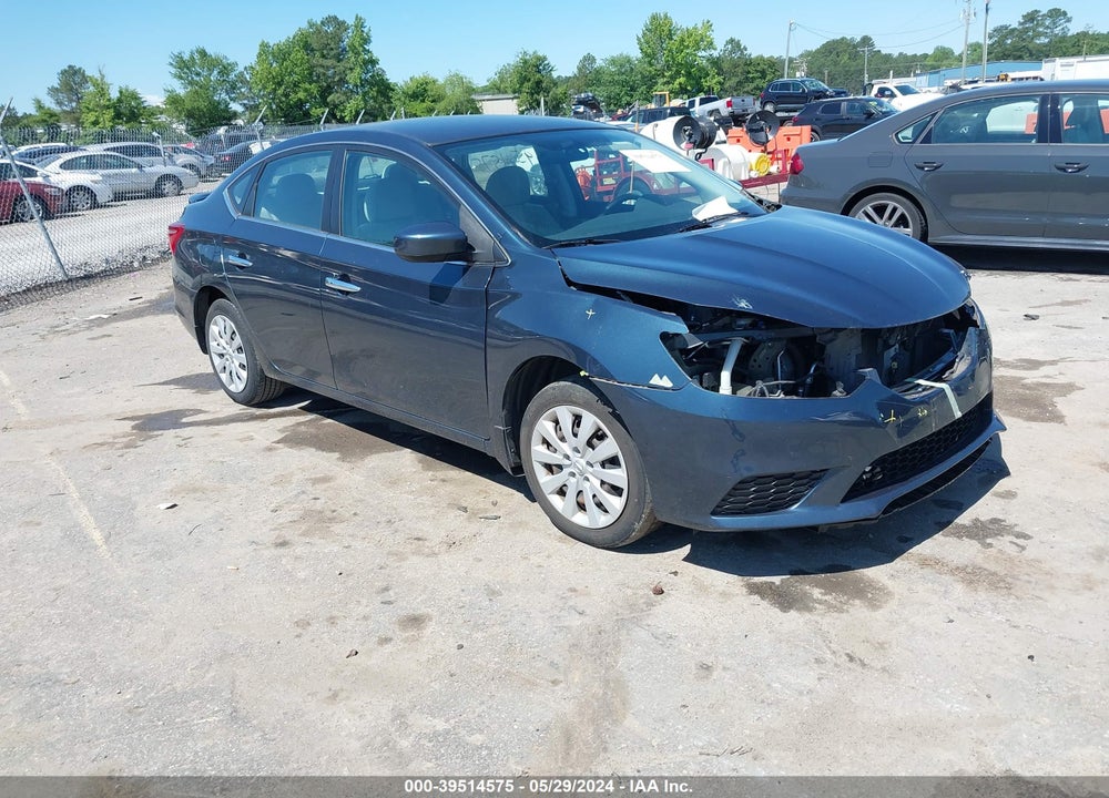 2017 NISSAN SENTRA SV VIN: 3N1AB7AP0HY226742
