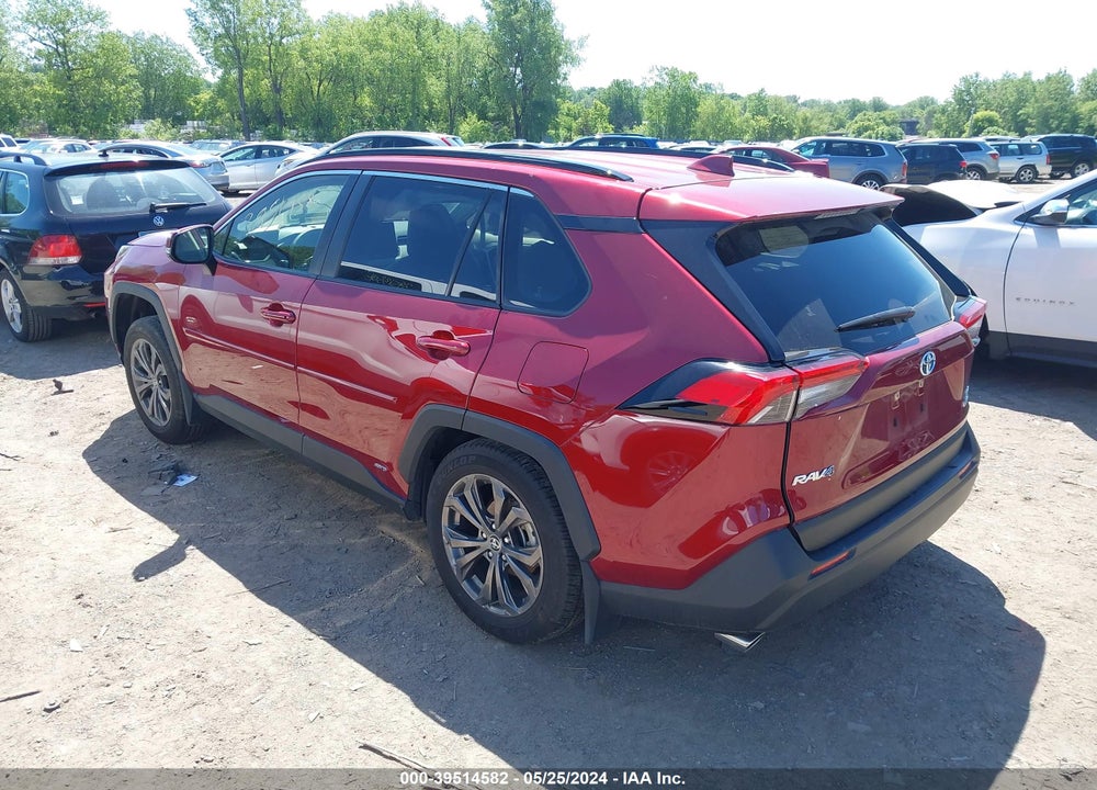 2022 TOYOTA RAV4 XLE PREMIUM HYBRID VIN: JTMB6RFV3ND067027