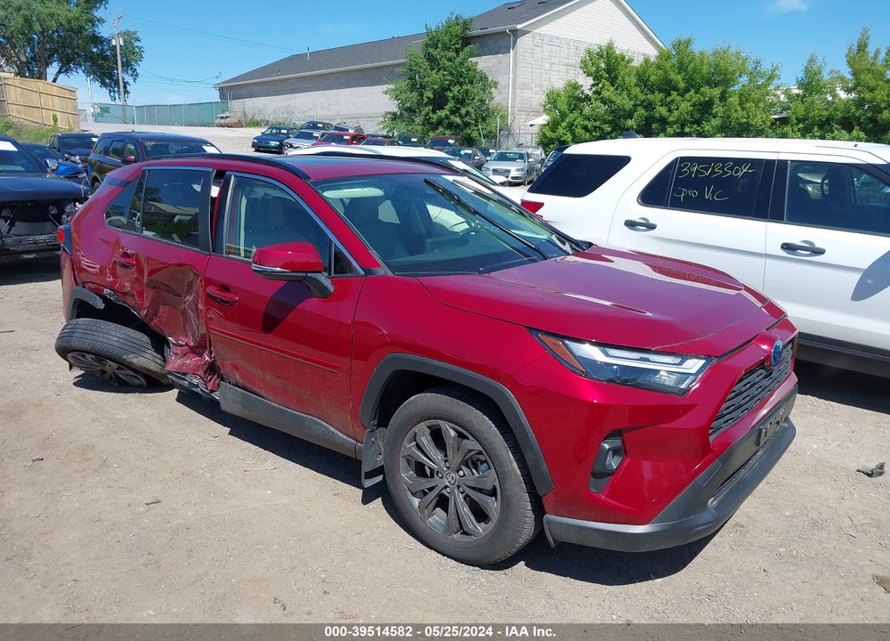 2022 TOYOTA RAV4 XLE PREMIUM HYBRID VIN: JTMB6RFV3ND067027