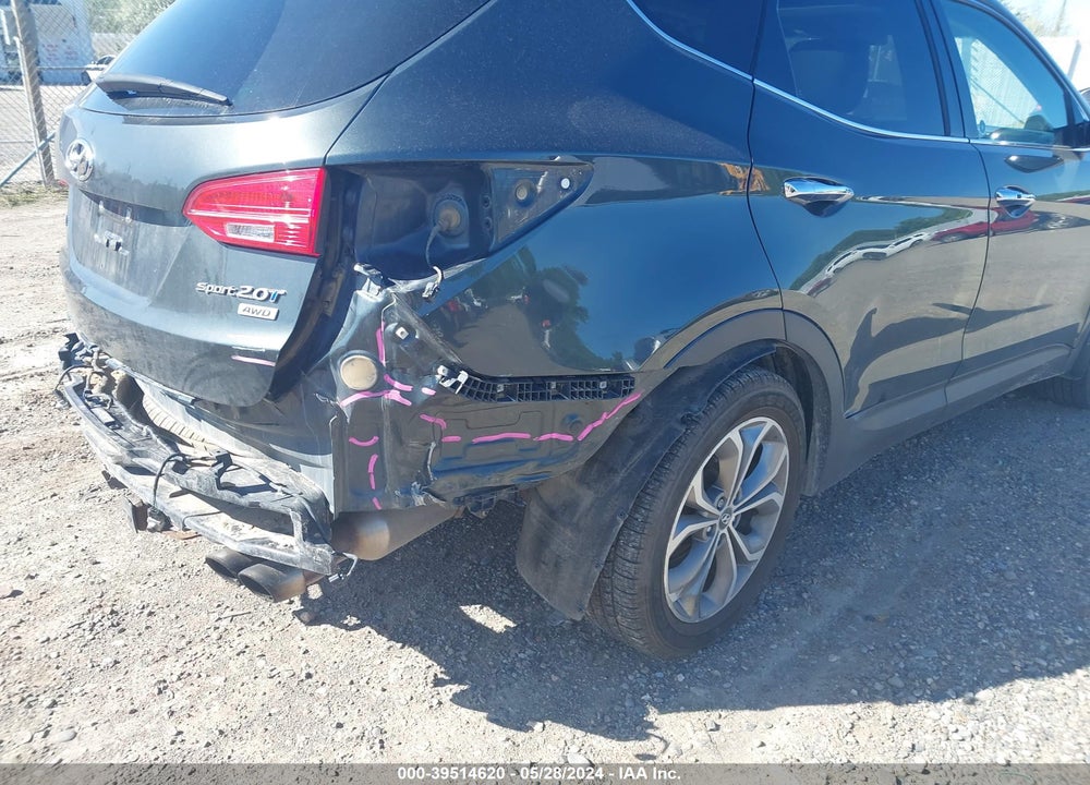 2013 HYUNDAI SANTA FE SPORT 2.0T SE VIN: 5XYZUDLA6DG022592