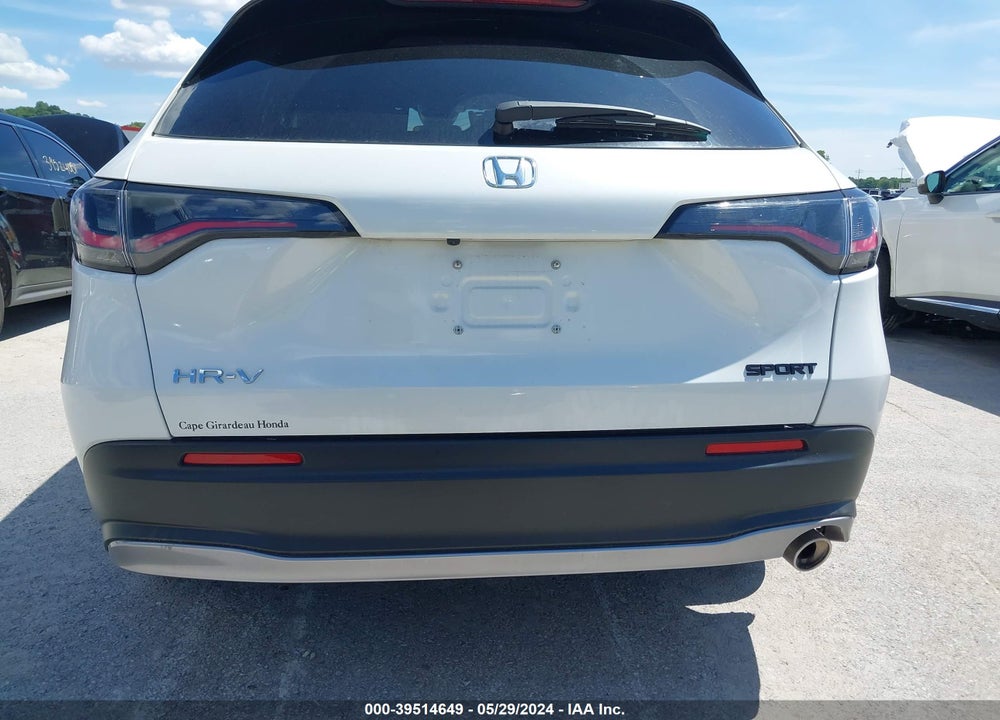 2024 HONDA HR-V 2WD SPORT/2WD SPORT W/O BSI VIN: 3CZRZ1H5XRM729355