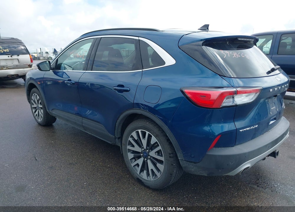 2020 FORD ESCAPE TITANIUM VIN: 1FMCU9J96LUA78052