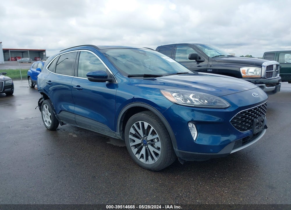 2020 FORD ESCAPE TITANIUM VIN: 1FMCU9J96LUA78052