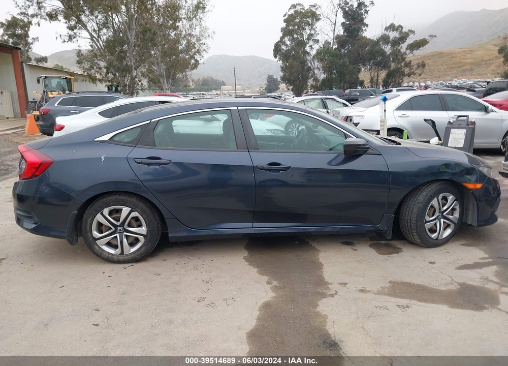 2017 HONDA CIVIC LX VIN: 19XFC2F58HE219047