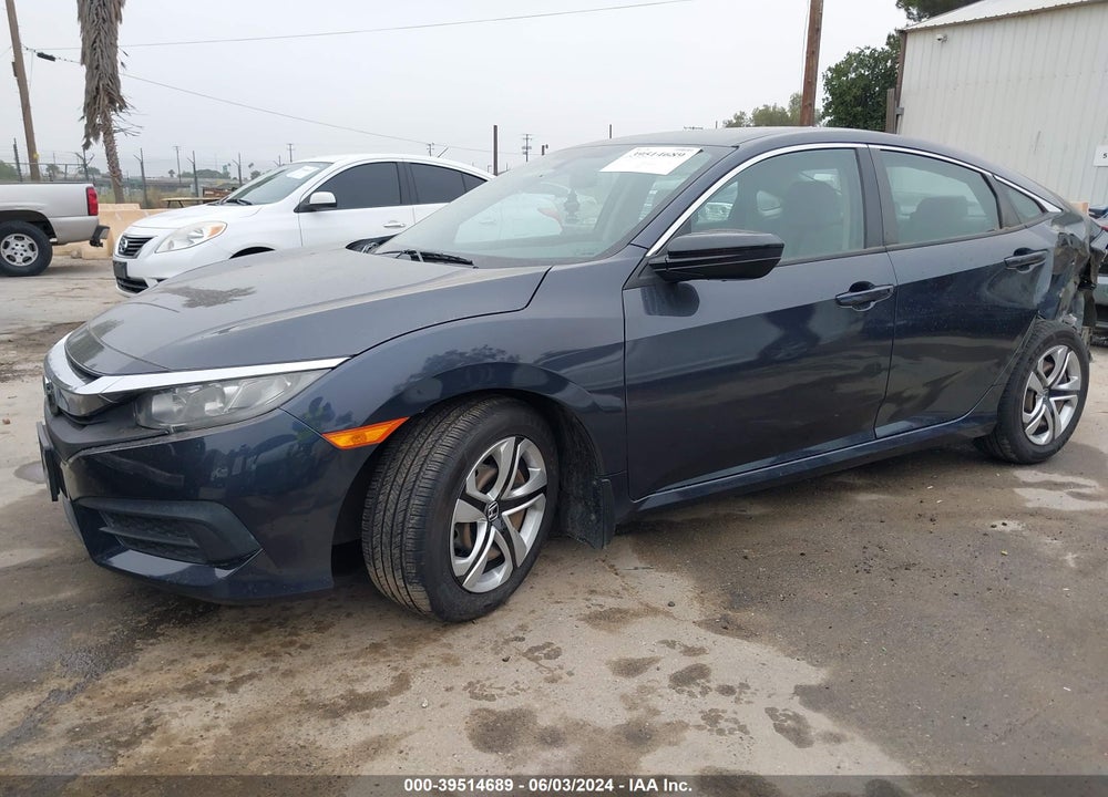 2017 HONDA CIVIC LX VIN: 19XFC2F58HE219047