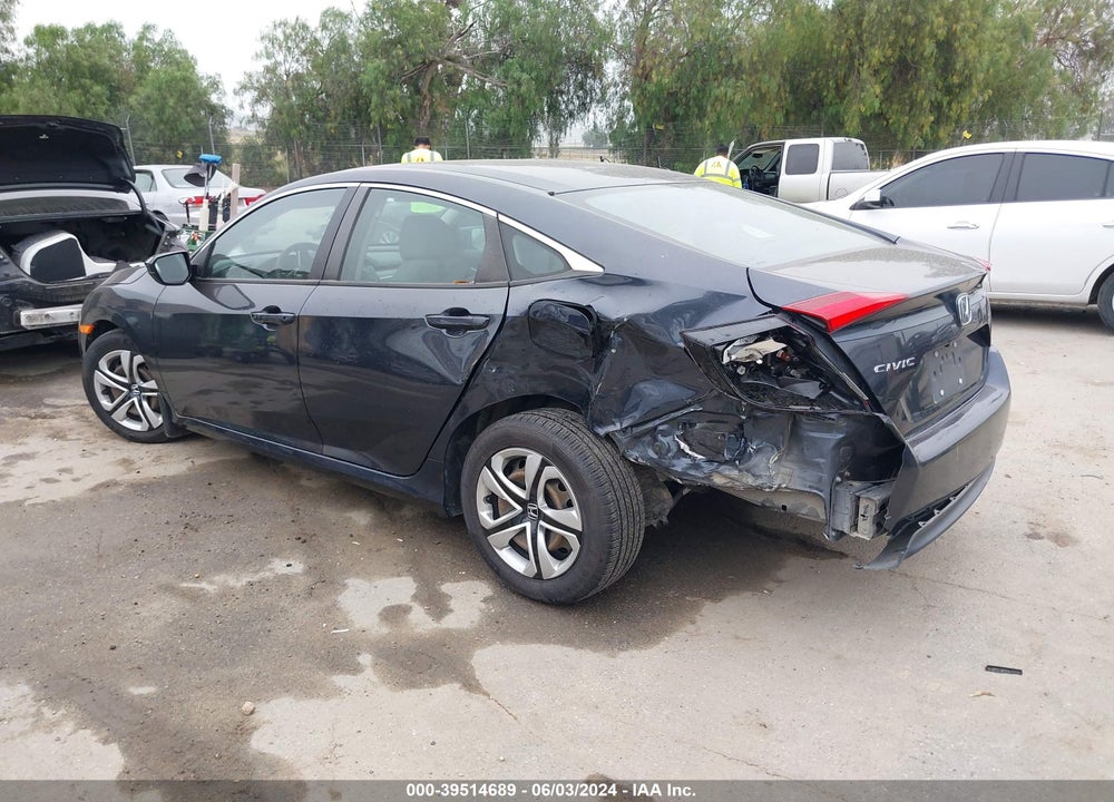 2017 HONDA CIVIC LX VIN: 19XFC2F58HE219047