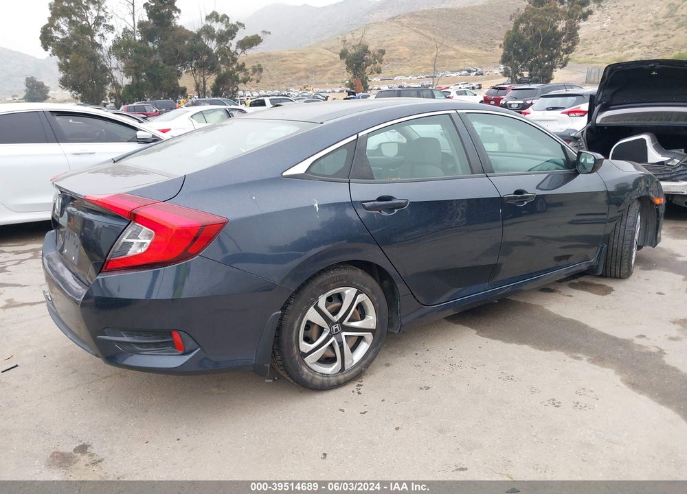 2017 HONDA CIVIC LX VIN: 19XFC2F58HE219047