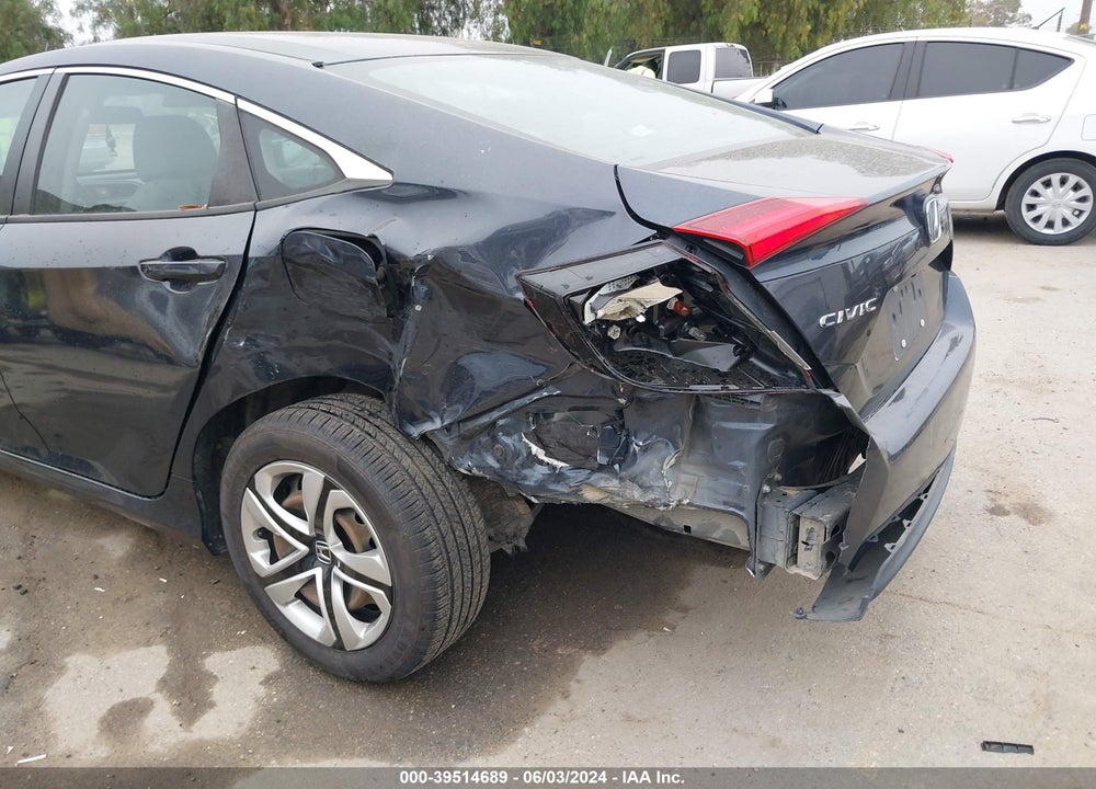 2017 HONDA CIVIC LX VIN: 19XFC2F58HE219047