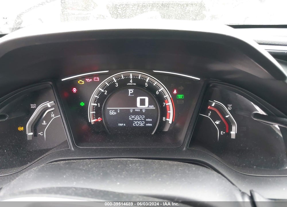 2017 HONDA CIVIC LX VIN: 19XFC2F58HE219047