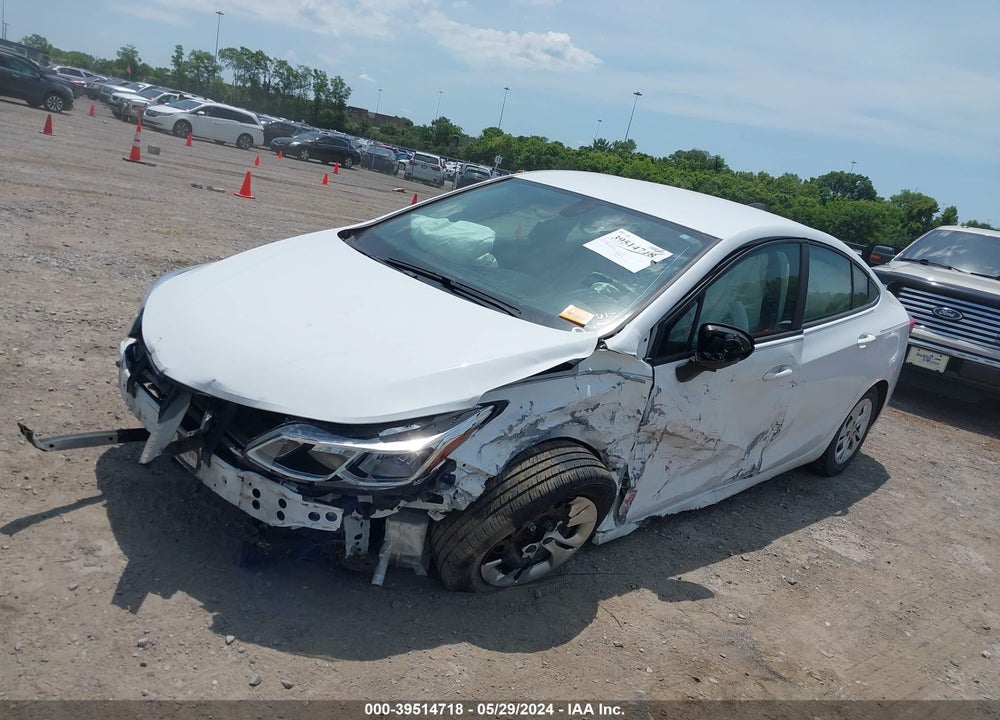 2019 CHEVROLET CRUZE LS VIN: 1G1BC5SM3K7119256
