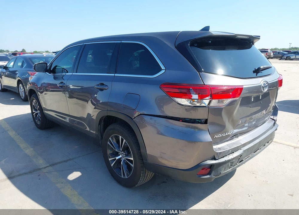 2019 TOYOTA HIGHLANDER LE/LE PLUS VIN: 5TDZZRFHXKS358754