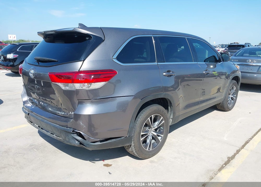 2019 TOYOTA HIGHLANDER LE/LE PLUS VIN: 5TDZZRFHXKS358754