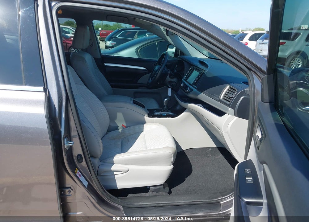 2019 TOYOTA HIGHLANDER LE/LE PLUS VIN: 5TDZZRFHXKS358754