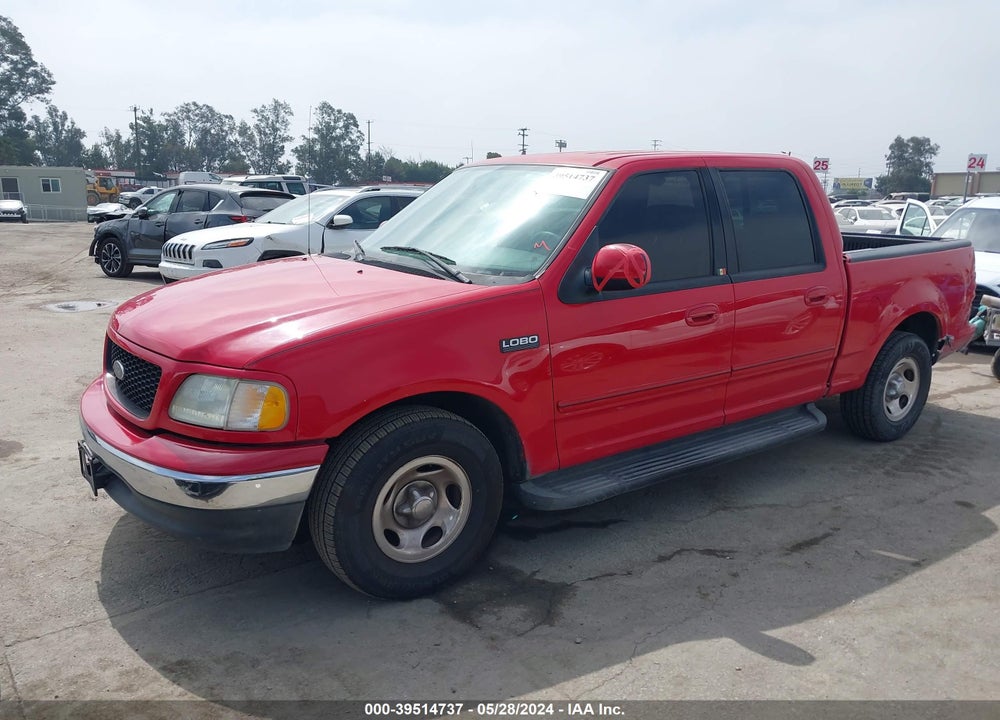 2003 FORD F-150 LARIAT/XLT VIN: 1FTRW07663KB39221