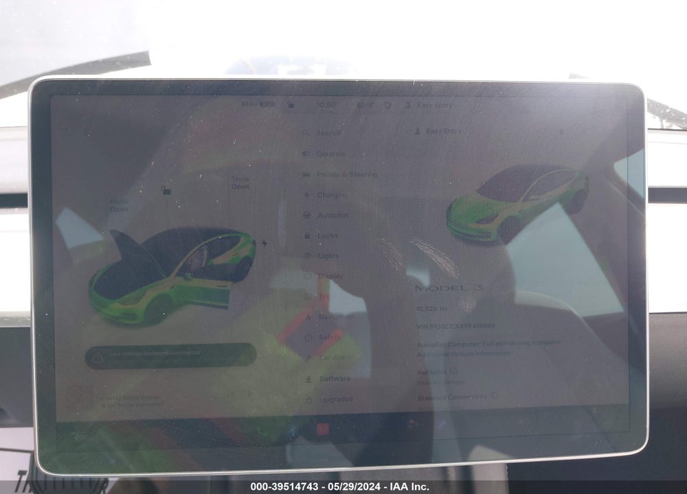 2023 TESLA MODEL 3 VIN: 5YJ3E1EAXPF414646