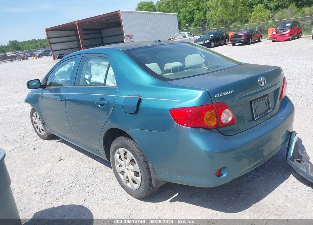 2009 TOYOTA COROLLA LE VIN: JTDBL40E899045280
