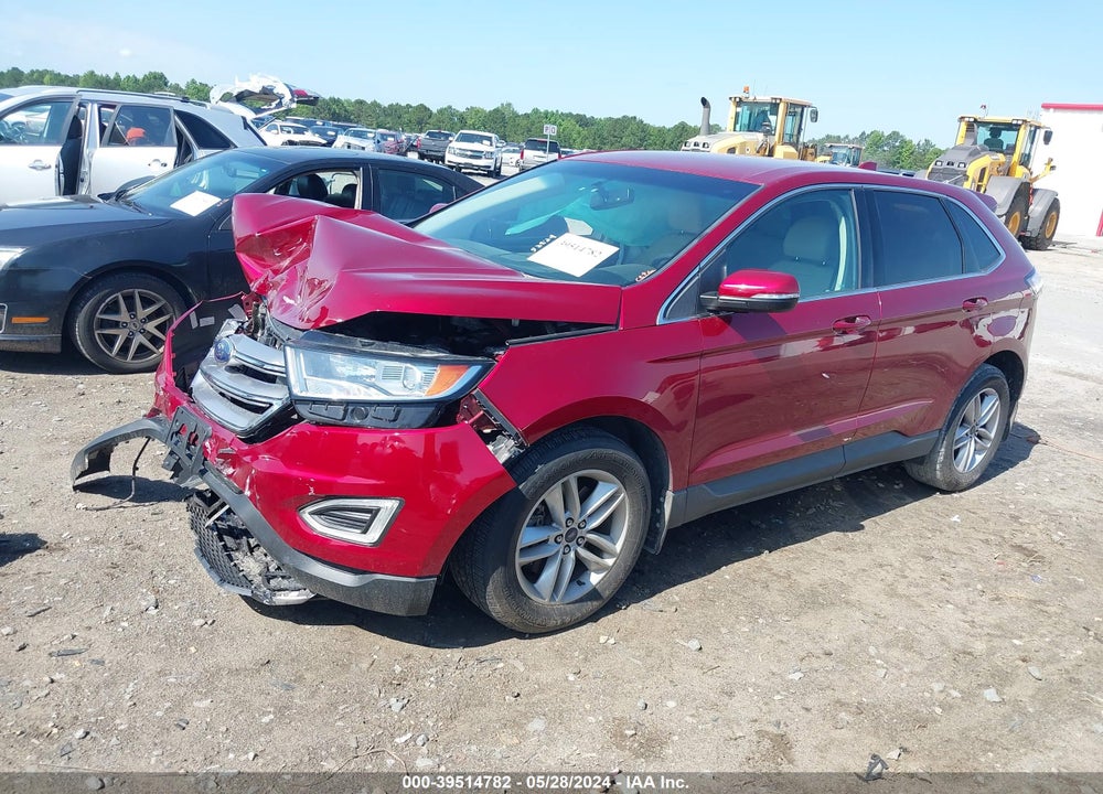 2017 FORD EDGE SEL VIN: 2FMPK4J98HBC08131