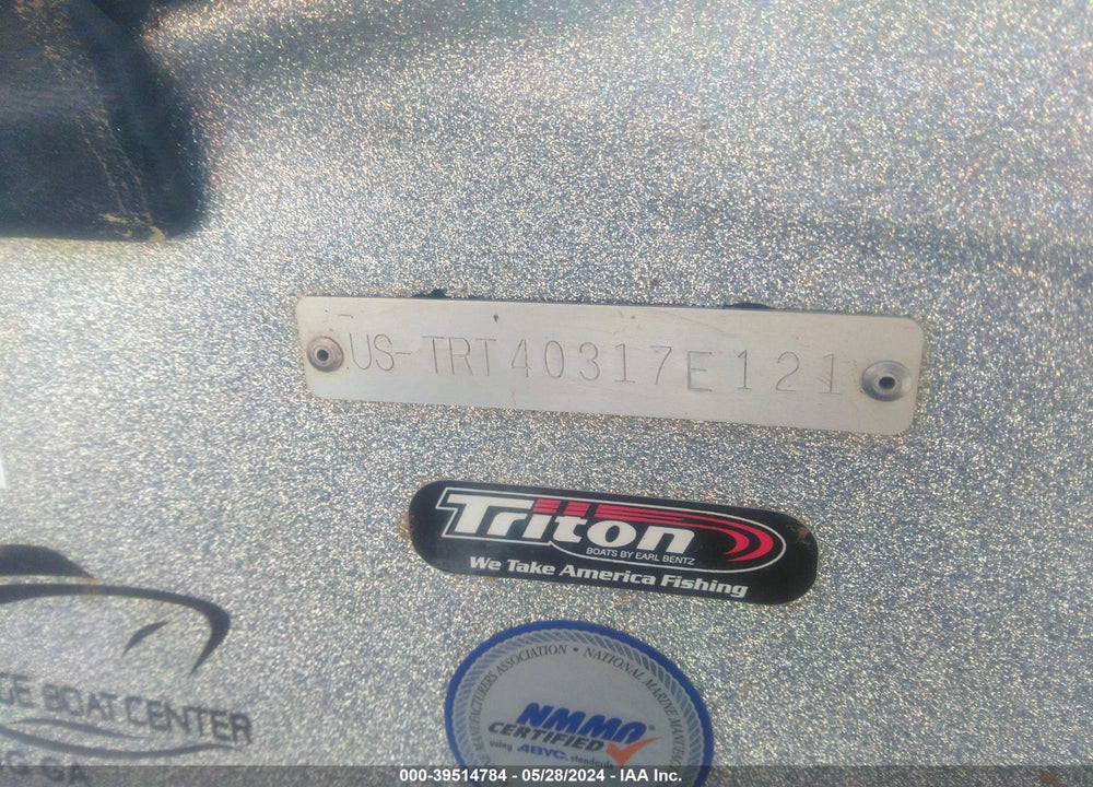 2021 TRITON OTHER VIN: TRT40317E121