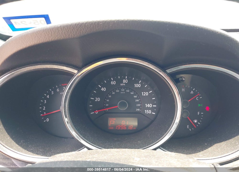 2012 KIA SORENTO EX V6 VIN: 5XYKU4A22CG233946