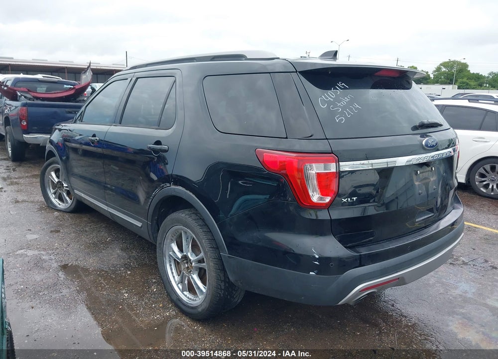 2017 FORD EXPLORER XLT VIN: 1FM5K7DH5HGC04798