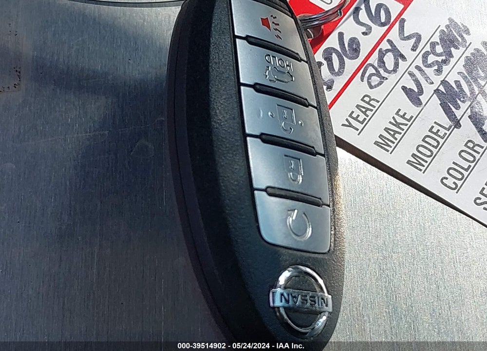 2015 NISSAN MURANO PLATINUM VIN: 5N1AZ2MG5FN259152