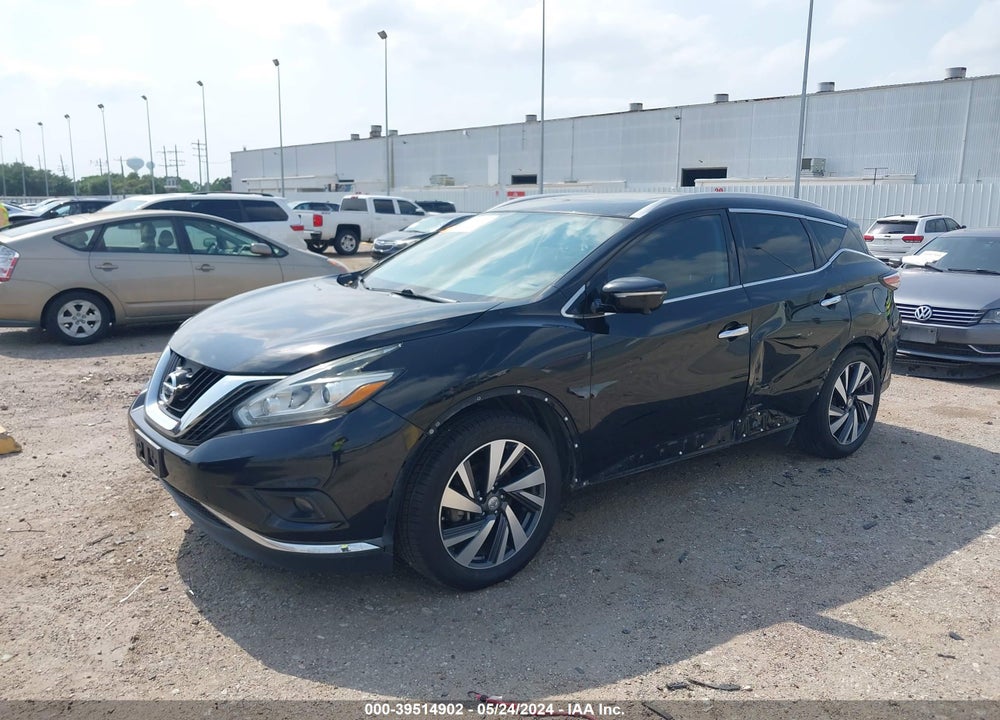 2015 NISSAN MURANO PLATINUM VIN: 5N1AZ2MG5FN259152