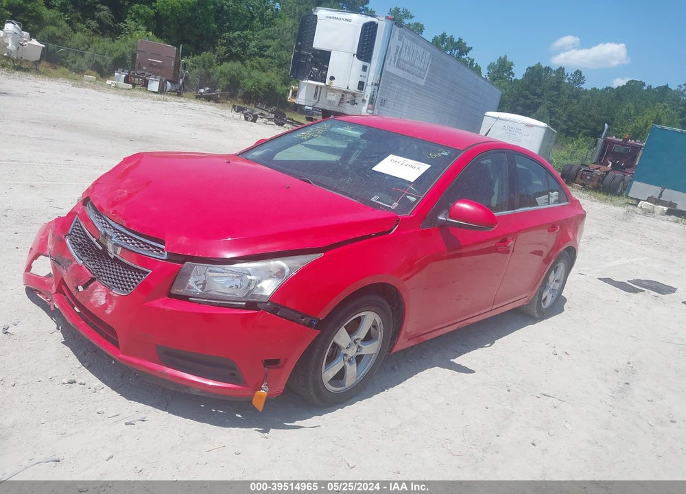 2014 CHEVROLET CRUZE 1LT AUTO VIN: 1G1PC5SB2E7361612