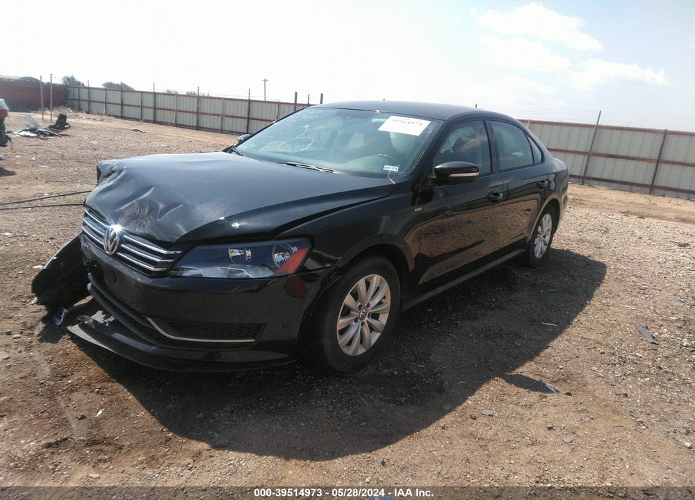 2014 VOLKSWAGEN PASSAT 1.8T WOLFSBURG EDITION VIN: 1VWAT7A32EC117420
