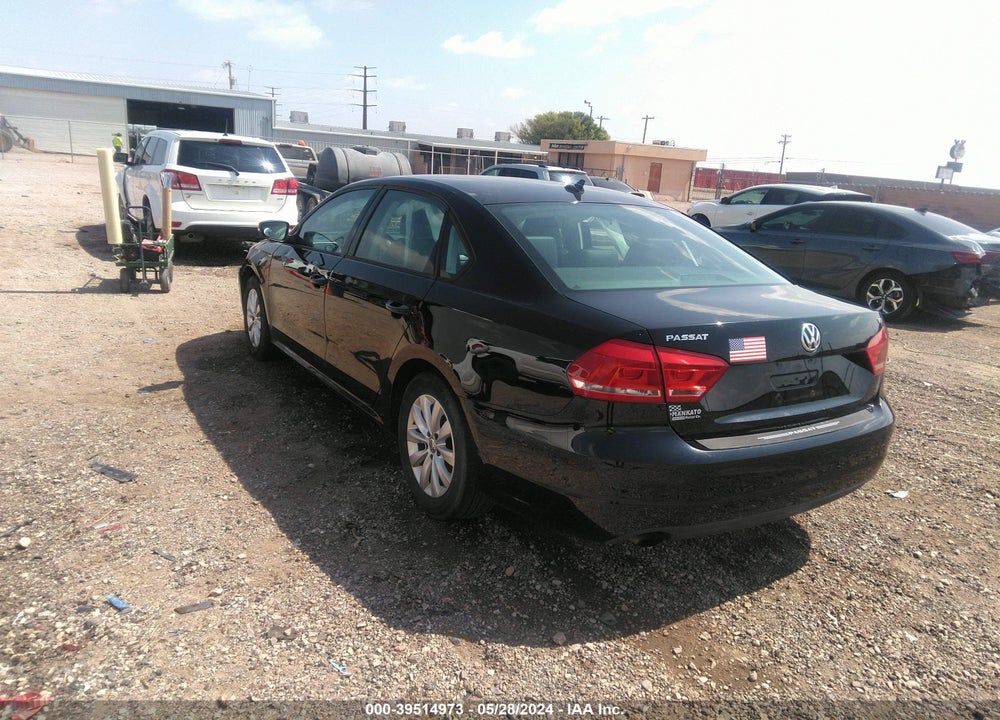 2014 VOLKSWAGEN PASSAT 1.8T WOLFSBURG EDITION VIN: 1VWAT7A32EC117420
