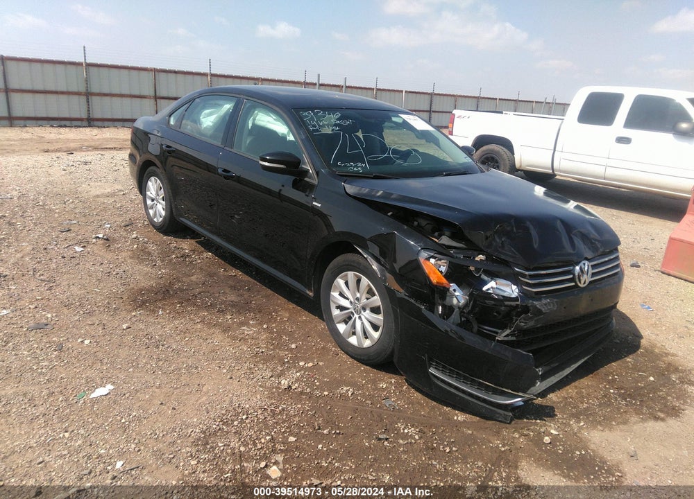 2014 VOLKSWAGEN PASSAT 1.8T WOLFSBURG EDITION VIN: 1VWAT7A32EC117420