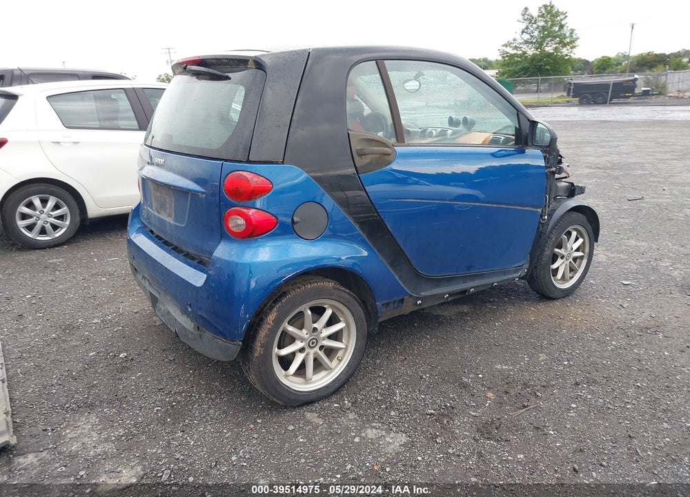 2008 SMART FORTWO PASSION/PURE VIN: WMEEJ31X38K167759