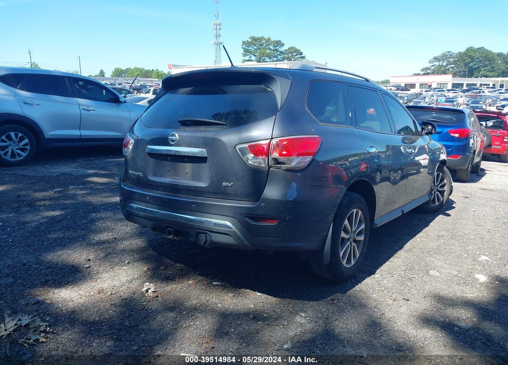 2014 NISSAN PATHFINDER SV VIN: 5N1AR2MN6EC732064