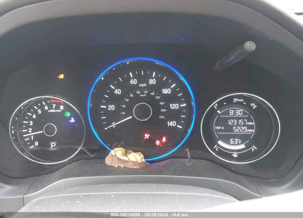 2016 HONDA HR-V EX VIN: 3CZRU5H59GM706605
