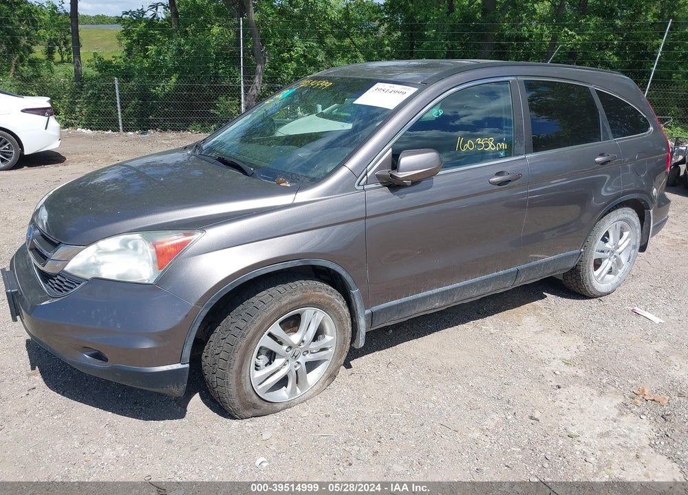 2010 HONDA CR-V EX-L VIN: 5J6RE4H72AL047431