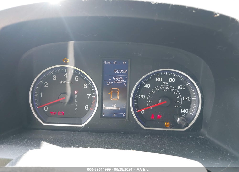 2010 HONDA CR-V EX-L VIN: 5J6RE4H72AL047431