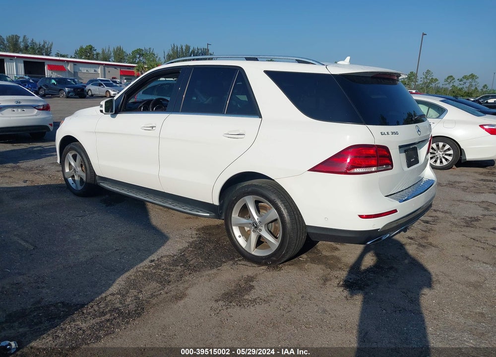 2017 MERCEDES-BENZ GLE 350 4MATIC VIN: 4JGDA5HB5HA912562