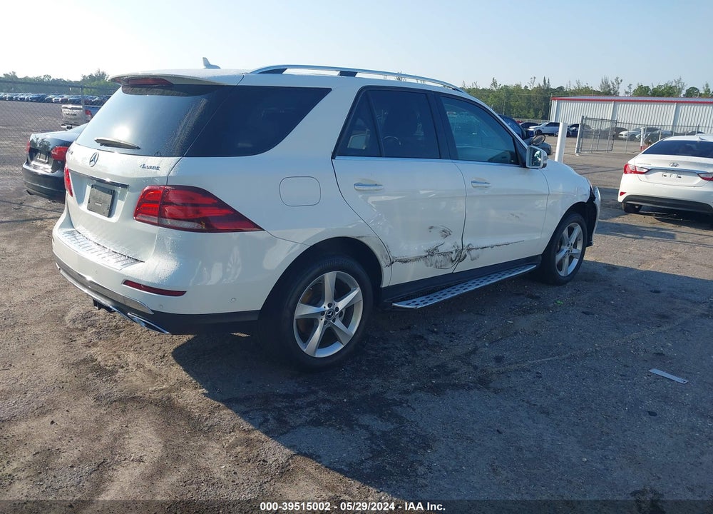 2017 MERCEDES-BENZ GLE 350 4MATIC VIN: 4JGDA5HB5HA912562