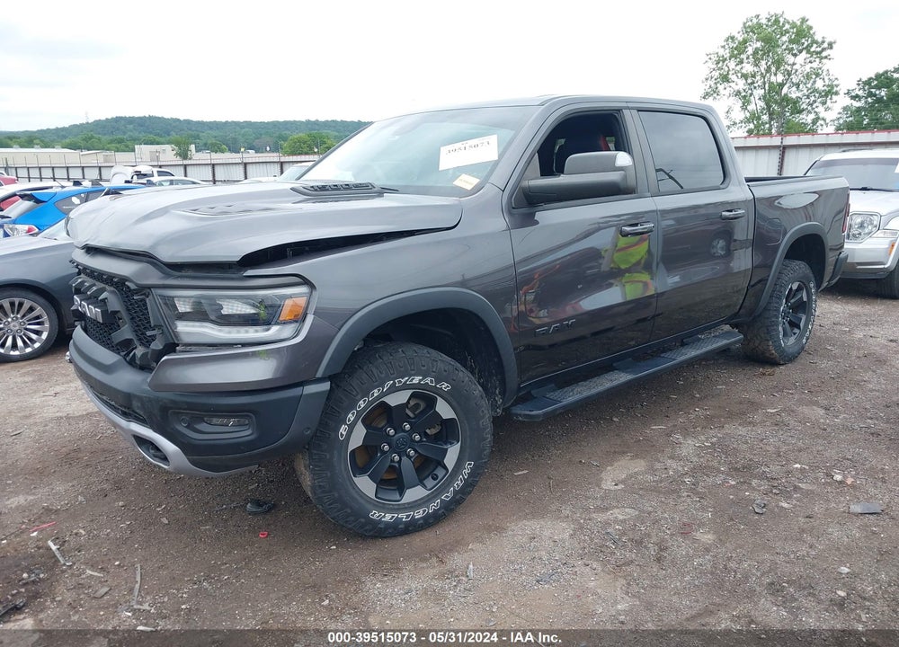 2019 RAM 1500 REBEL 4X4 5'7 BOX VIN: 1C6SRFLT3KN671179